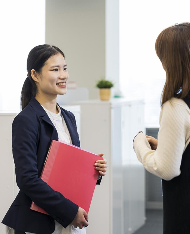 自分の考えが会社、そして社会の未来を創る挑戦につながる