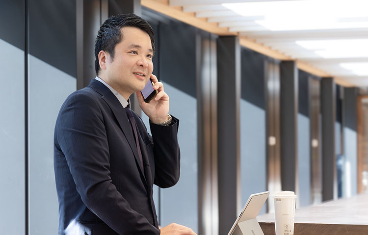 将来性の高さとパートナー様に寄り添える環境を求めて入社しました。