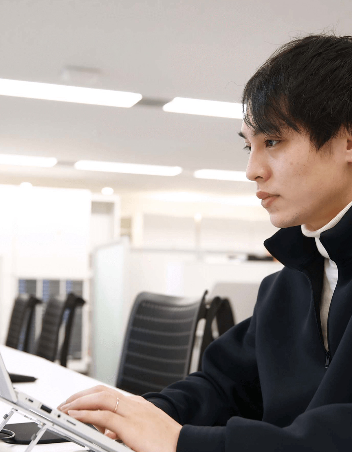 チームの仲間とともに試行錯誤し
一緒に成長していけることです。